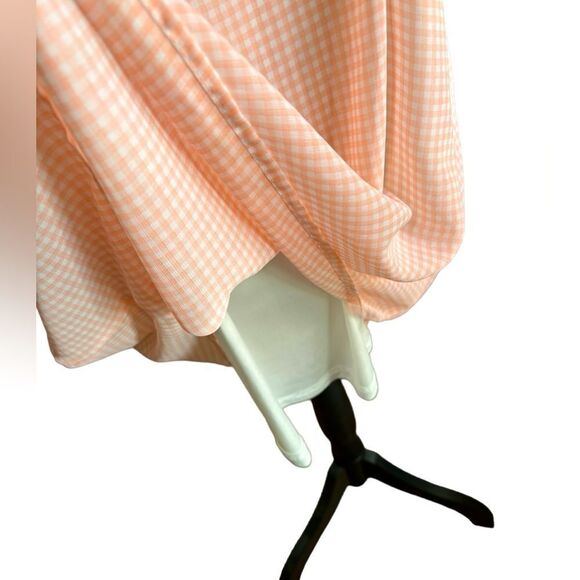 H&M Divided Pink Chiffon Babydoll Slip Dress Size Large NWOT 4 0444 - Picture 10 of 11